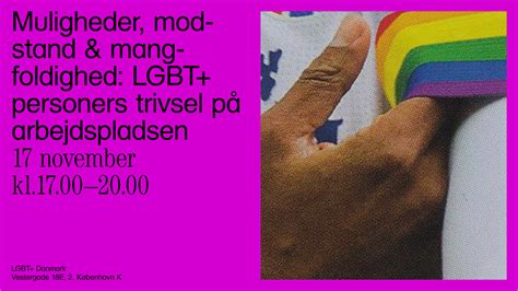 homoseksuelle i danmark|LGBT+ Danmark